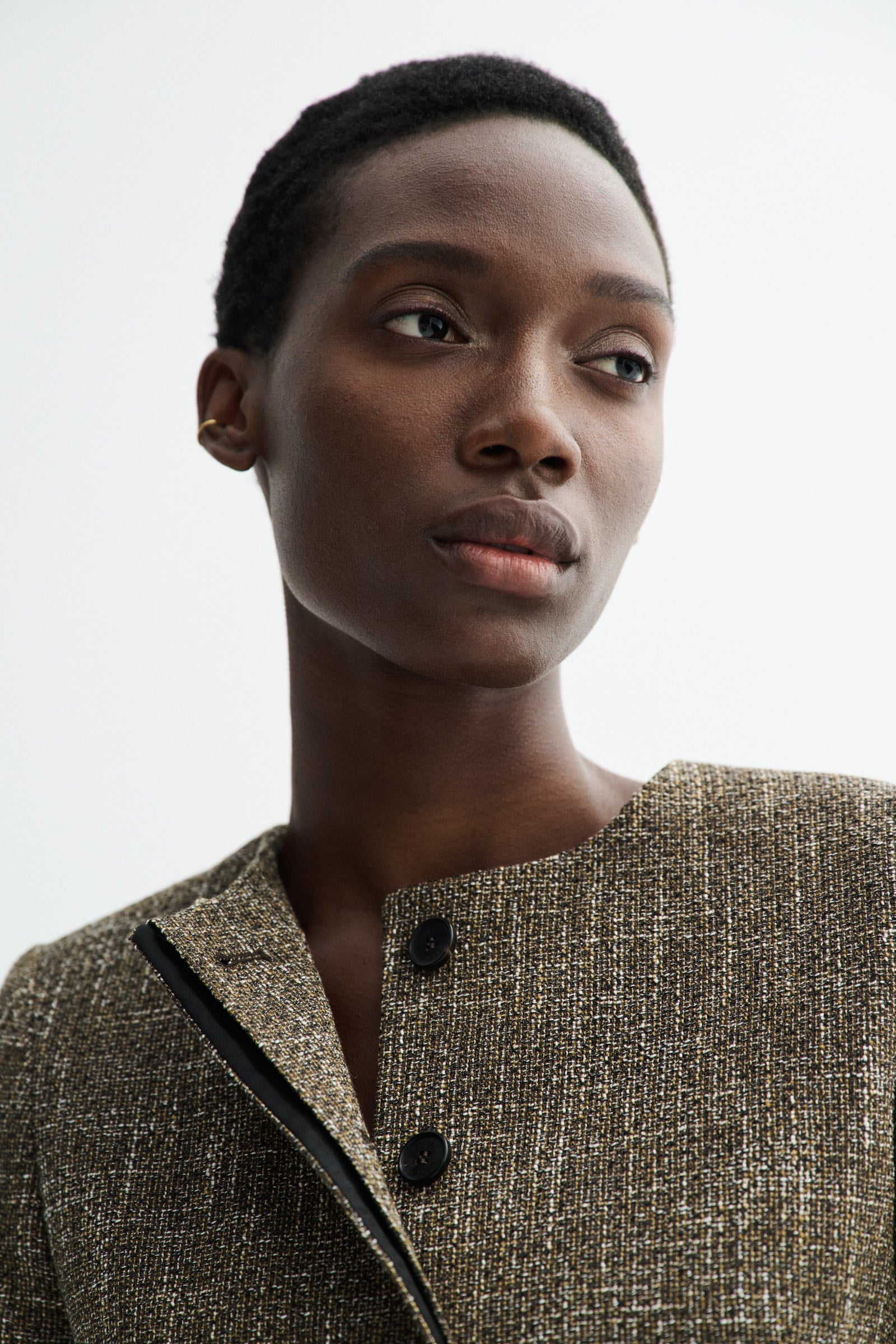 MKDT Studio JULIENNE LIGHT TWEED Jackets SEPIA MELANGE