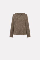 MKDT Studio JULIENNE LIGHT TWEED Jackets SEPIA MELANGE