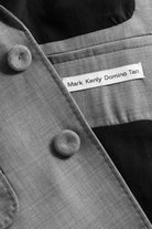 Mark Kenly Domino Tan James Light Wool Jackets GREY MELANGE