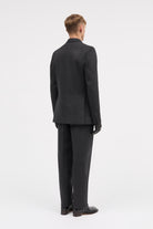 MKDT Studio James Two Layered Wool Jackets DARK GREY