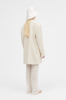 Mark Kenly Domino Tan Jamuhna Check Tweed Jackets NATURAL