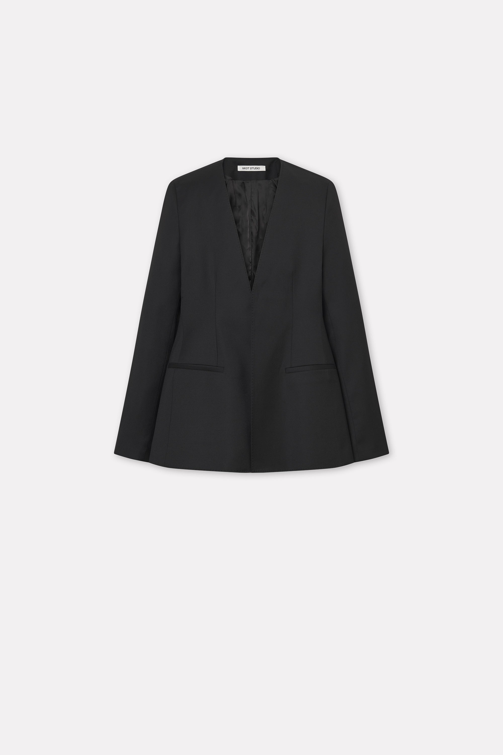 MKDT Studio Jonika Light Wool Jackets BLACK