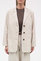 MKDT Studio Jordana Cotton Twill Jackets STONE GREY