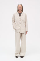 MKDT Studio Jordana Cotton Twill Jackets STONE GREY
