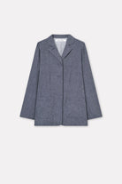 Mark Kenly Domino Tan Juko Soft Denim Jackets NAVY