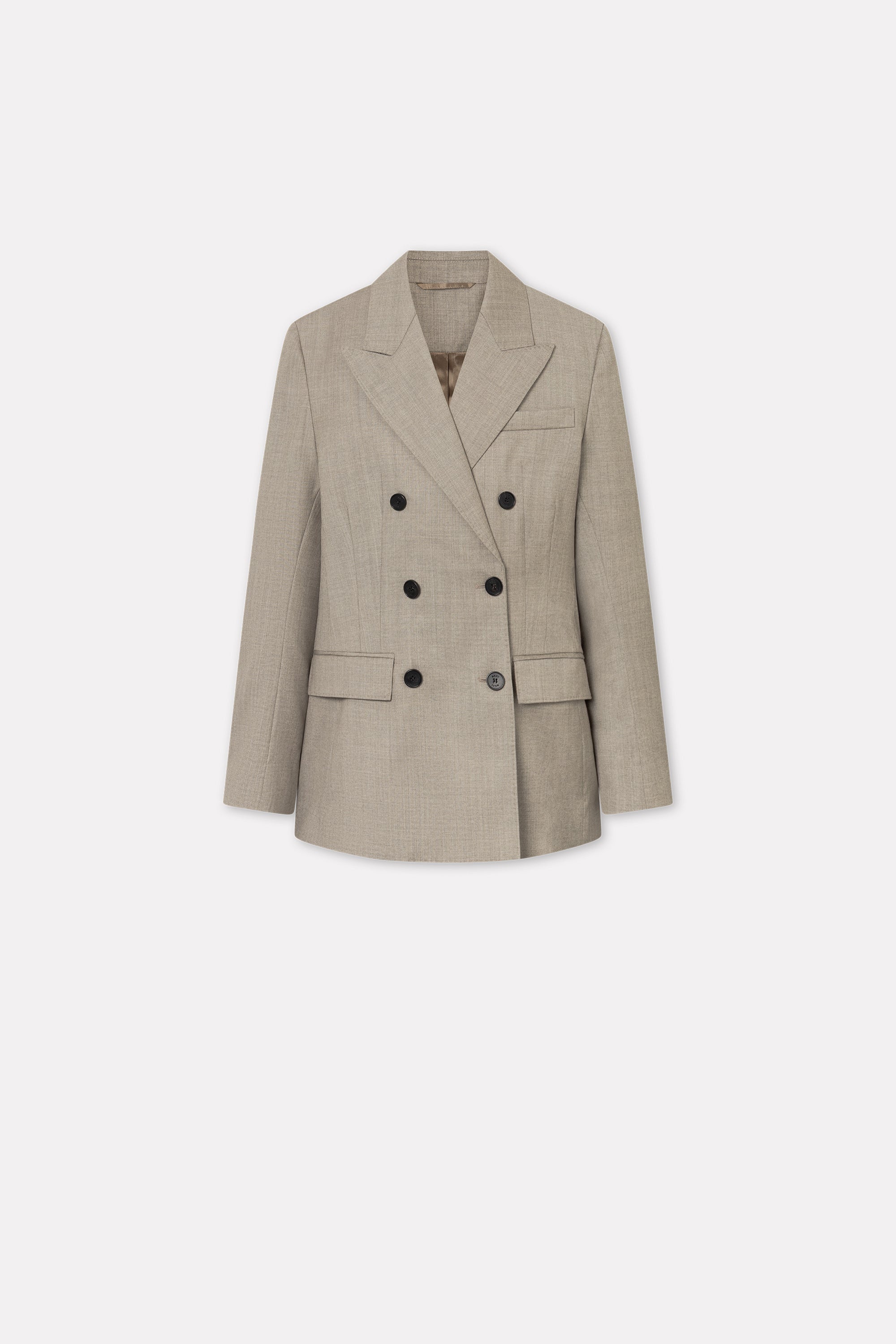 MKDT Studio Juliana Light Wool Jackets SAND