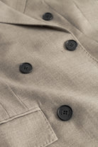 MKDT Studio Juliana Light Wool Jackets SAND