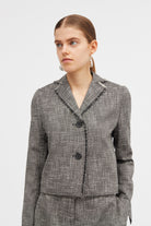 Mark Kenly Domino Tan July Tweed Jackets GRANITE