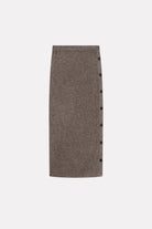 MKDT Studio KALUA SILK YAK Skirts Brown Melange