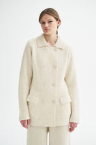 MKDT Studio KELSEY YAK Jackets IVORY