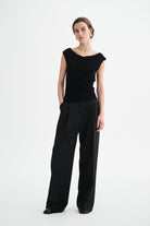 MKDT Studio KISHI MERINO Shirts BLACK