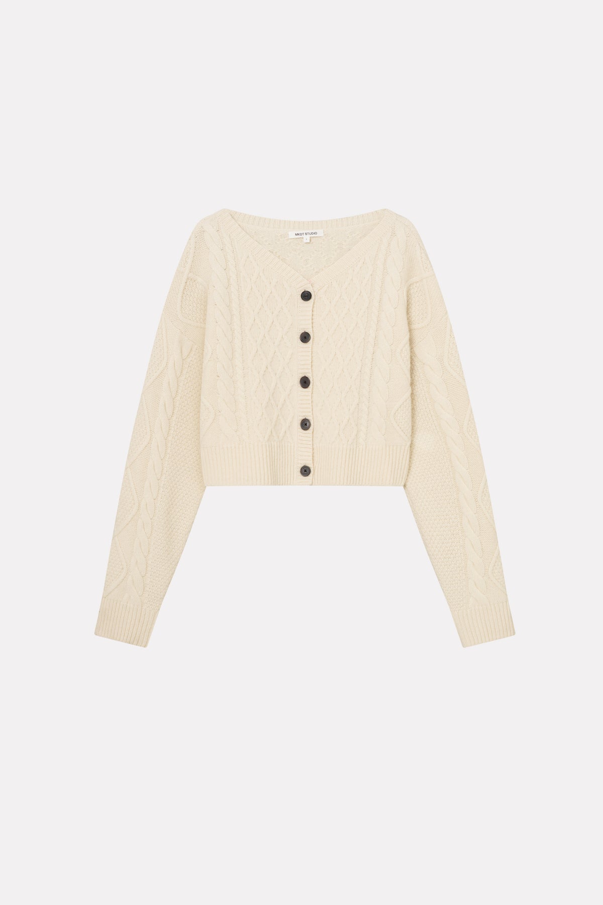 MKDT Studio KORO RAW WOOL Sweater IVORY