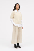 MKDT Studio Kally Yak Sweater IVORY