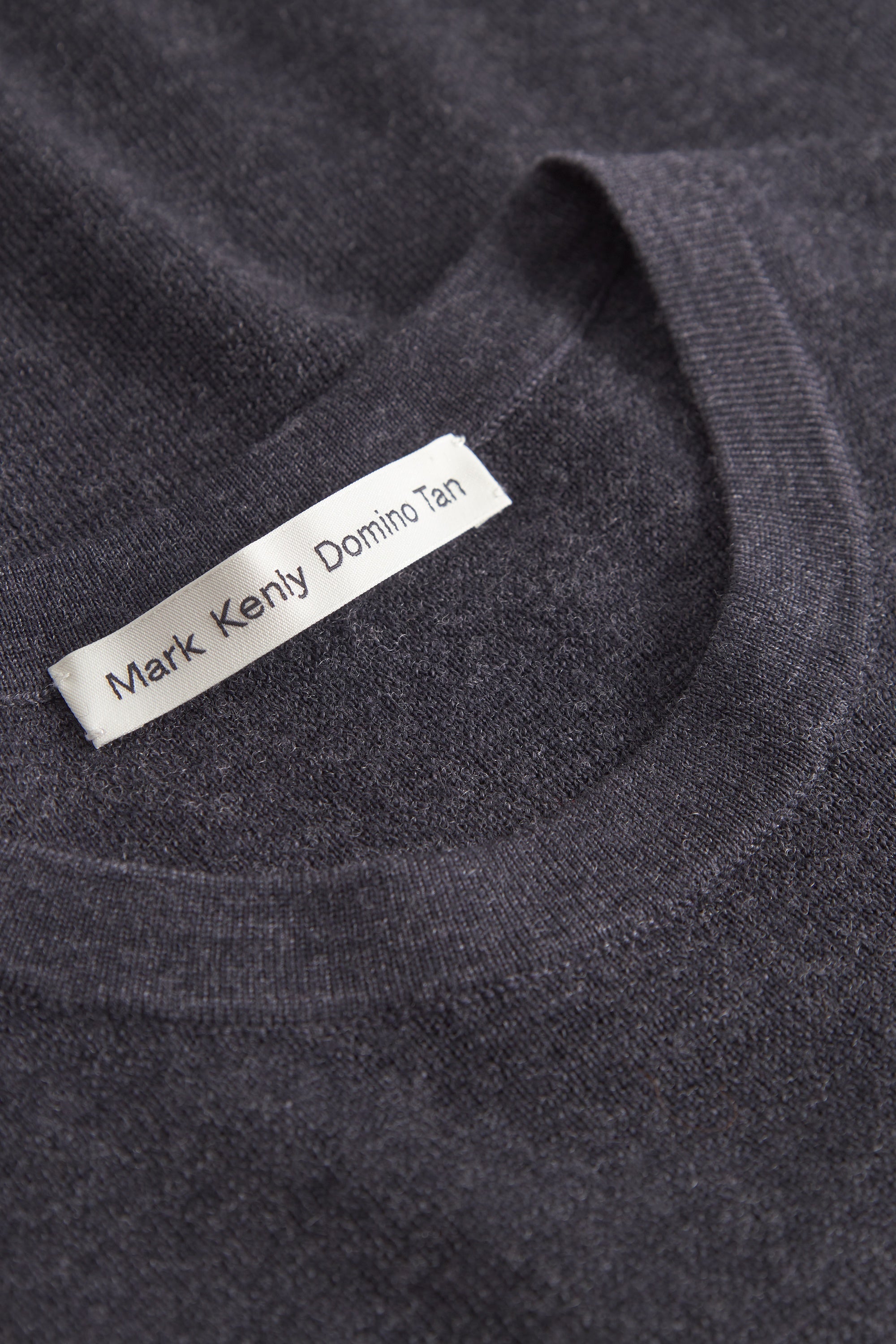 MKDT Studio Kamala Merino Sweater DARK GREY MELANGE