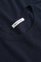 Mark Kenly Domino Tan Karsten Merino Sweater DARK NAVY