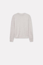 Mark Kenly Domino Tan Karsten Merino Sweater LIGHT GREY MELANGE