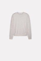 Mark Kenly Domino Tan Karsten Merino Sweater LIGHT GREY MELANGE