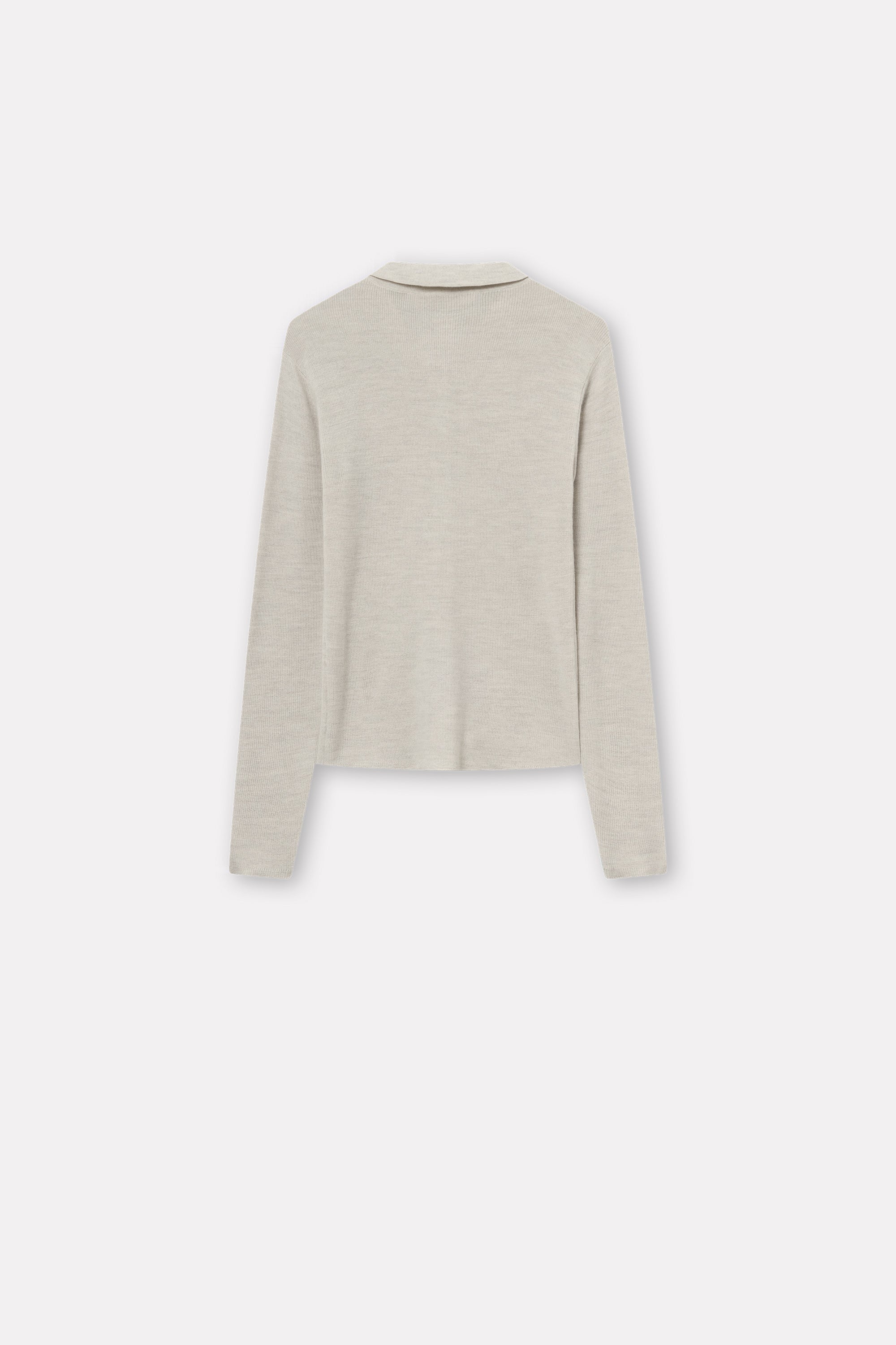 MKDT Studio Korine Merino Sweater LIGHT GREY MELANGE
