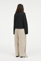 MKDT Studio Kornelle Merino Sweater DARK GREY MELANGE