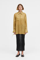 Mark Kenly Domino Tan Koshi Thin Knit Skirts BLACK