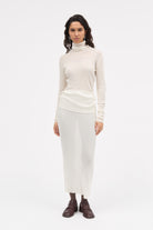 MKDT Studio Kossy Tech Light Knit Sweater IVORY