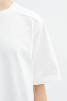 MKDT Studio LEO HEAVY JERSEY COTTON T-Shirts WHITE