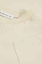 Mark Kenly Domino Tan Laia Cotton Jersey T-Shirts CREAM