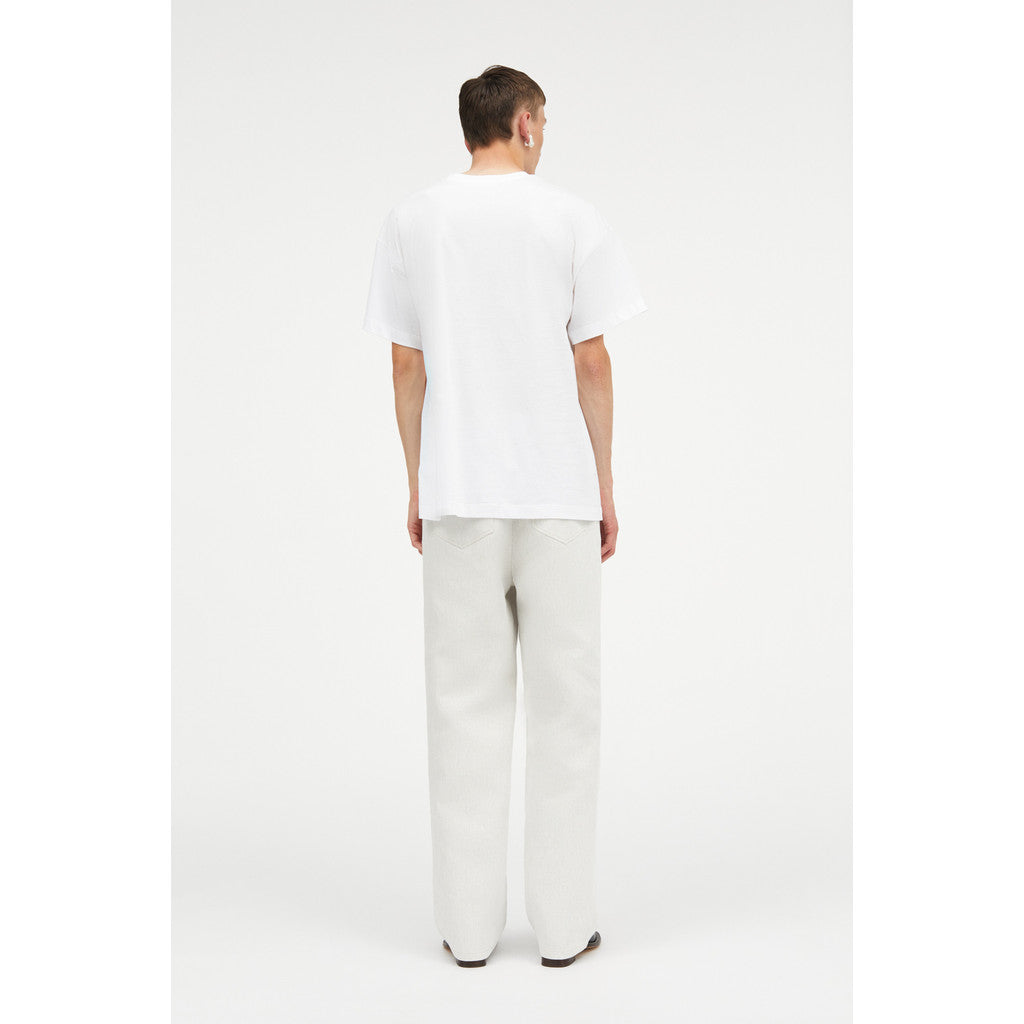 Mark Kenly Domino Tan Lauritz Cotton Jersey T-Shirts WHITE