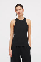 MKDT Studio Lea Jersey T-Shirts BLACK