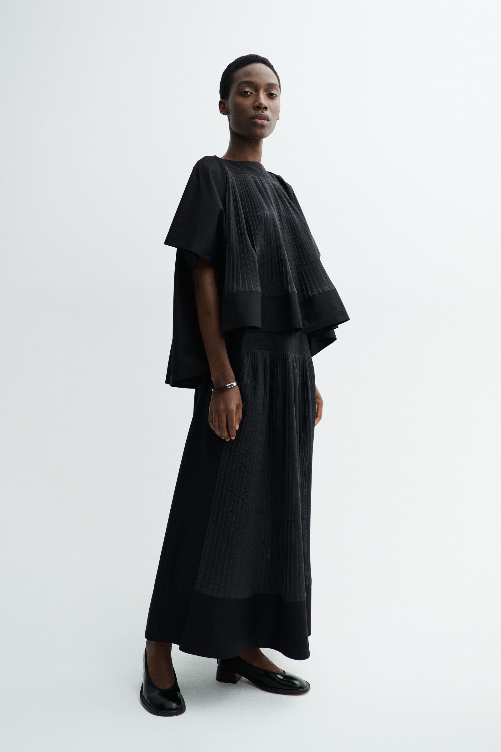 MKDT Studio NANNEL COTTON POPLIN Skirts BLACK