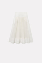 MKDT Studio NANNEL COTTON POPLIN Skirts WHITE