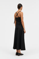 MKDT Studio NENYA SOFT WOOL Skirts BLACK