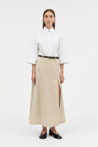MKDT Studio NENYA SOFT WOOL Skirts SAND
