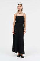 MKDT Studio NIMO CREPE GEORGETTE Skirts BLACK