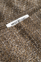 MKDT Studio NOMME LIGHT TWEED Skirts SEPIA MELANGE