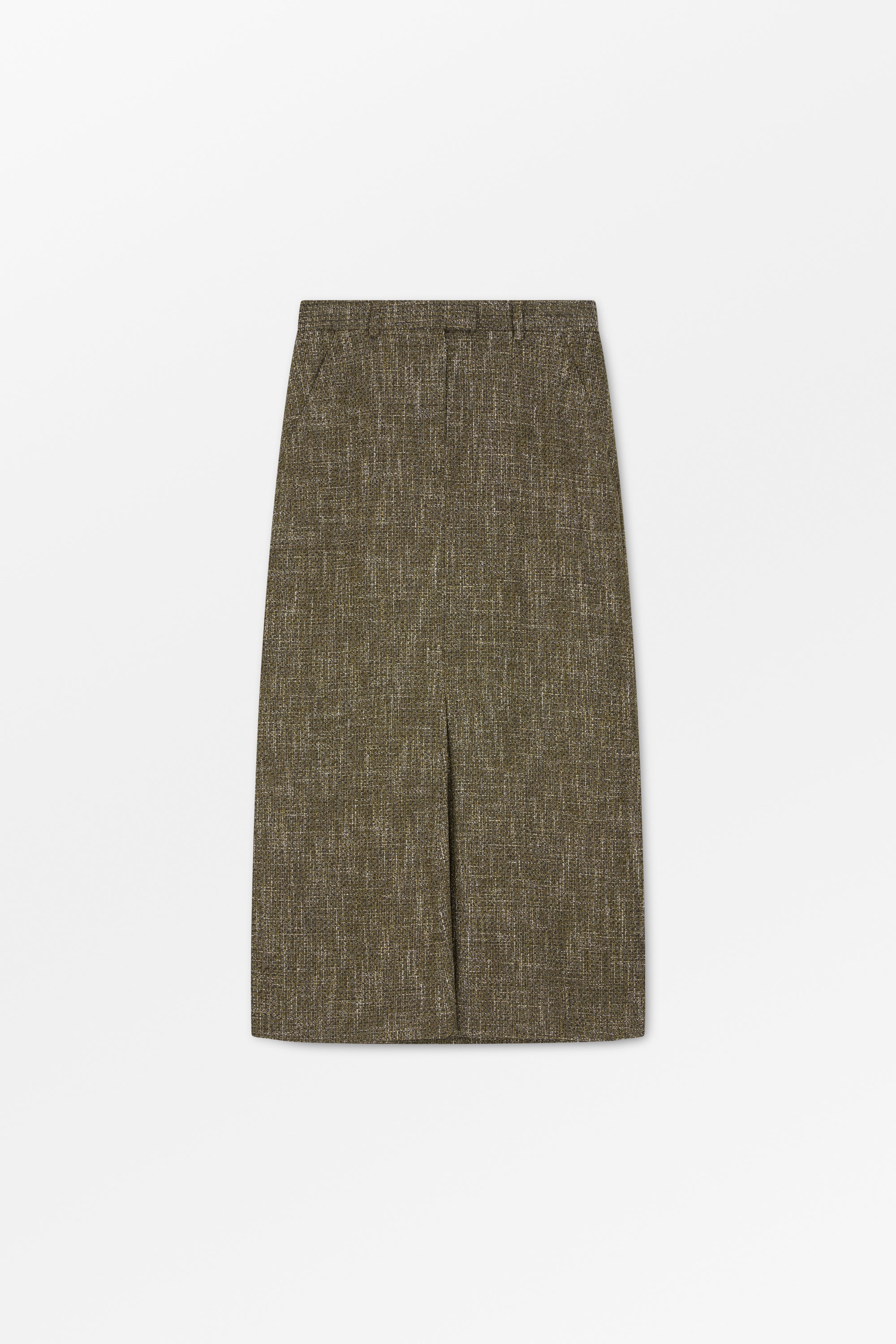 MKDT Studio NUNA LIGHT TWEED Skirts SEPIA MELANGE