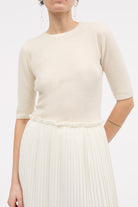 MKDT Studio Nadja-atelier Small Plissé Skirts IVORY