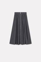 MKDT Studio Nosika Pinstripe Light Wool Skirts DARK GREY
