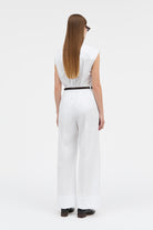 MKDT Studio PAJI MKDT SIGNATUREPOPLIN Pants WHITE