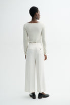 MKDT Studio PALLAS CREPE GEORGETTE Pants IVORY