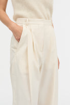 MKDT Studio PALOMA COTTON CALICO Pants ECRU