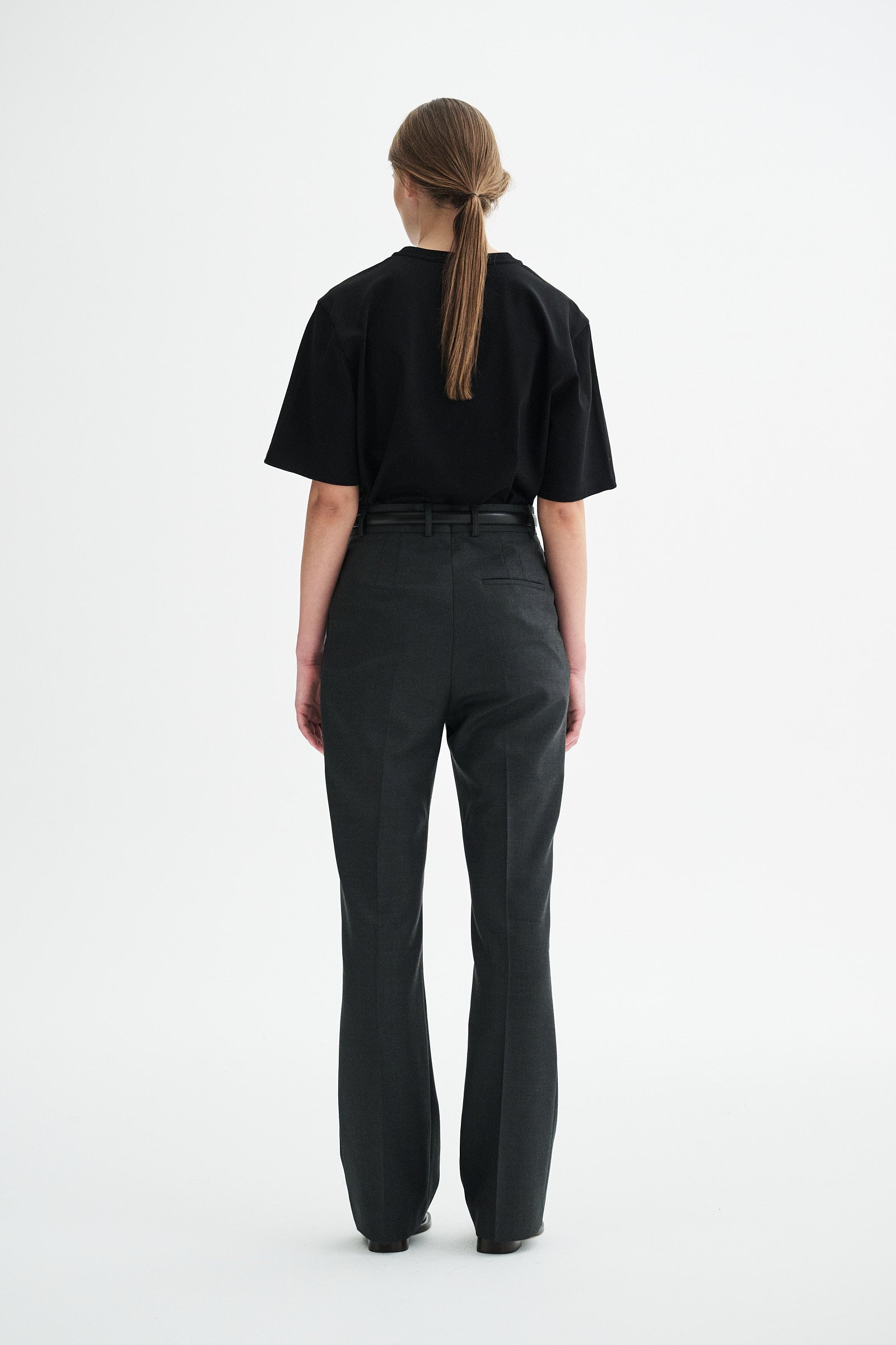 MKDT Studio PATRINA ECO WOOL TWILL Pants GREY
