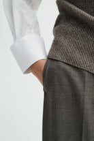MKDT Studio PAVOT TRANSEASONAL WOOL Pants MINK