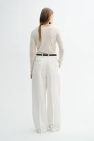MKDT Studio PEMMA IVORY WAVE Pants IVORY