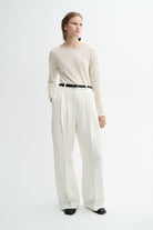 MKDT Studio PEMMA IVORY WAVE Pants IVORY