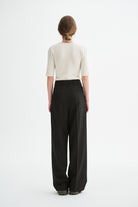 MKDT Studio PIRKA ECO WOOL TWILL Pants BROWN