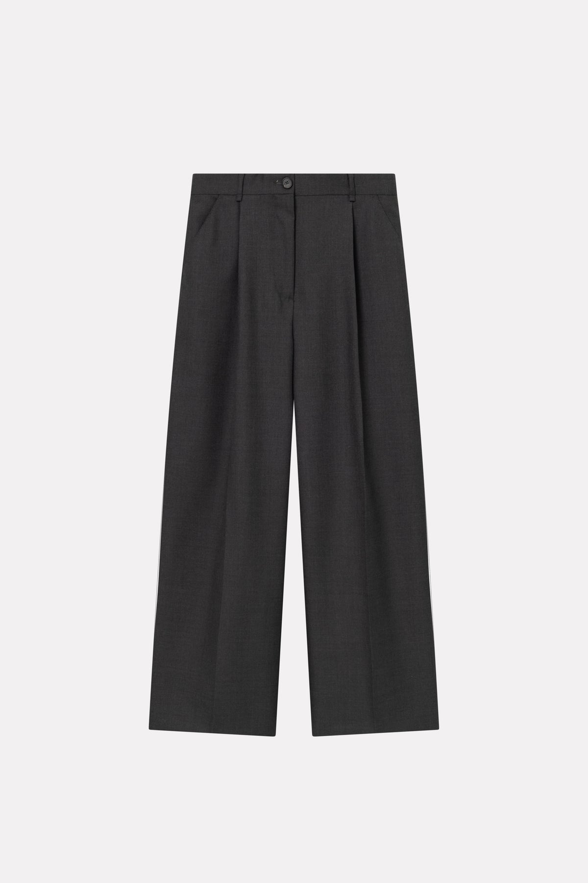 MKDT Studio PIRKA ECO WOOL TWILL Pants GREY