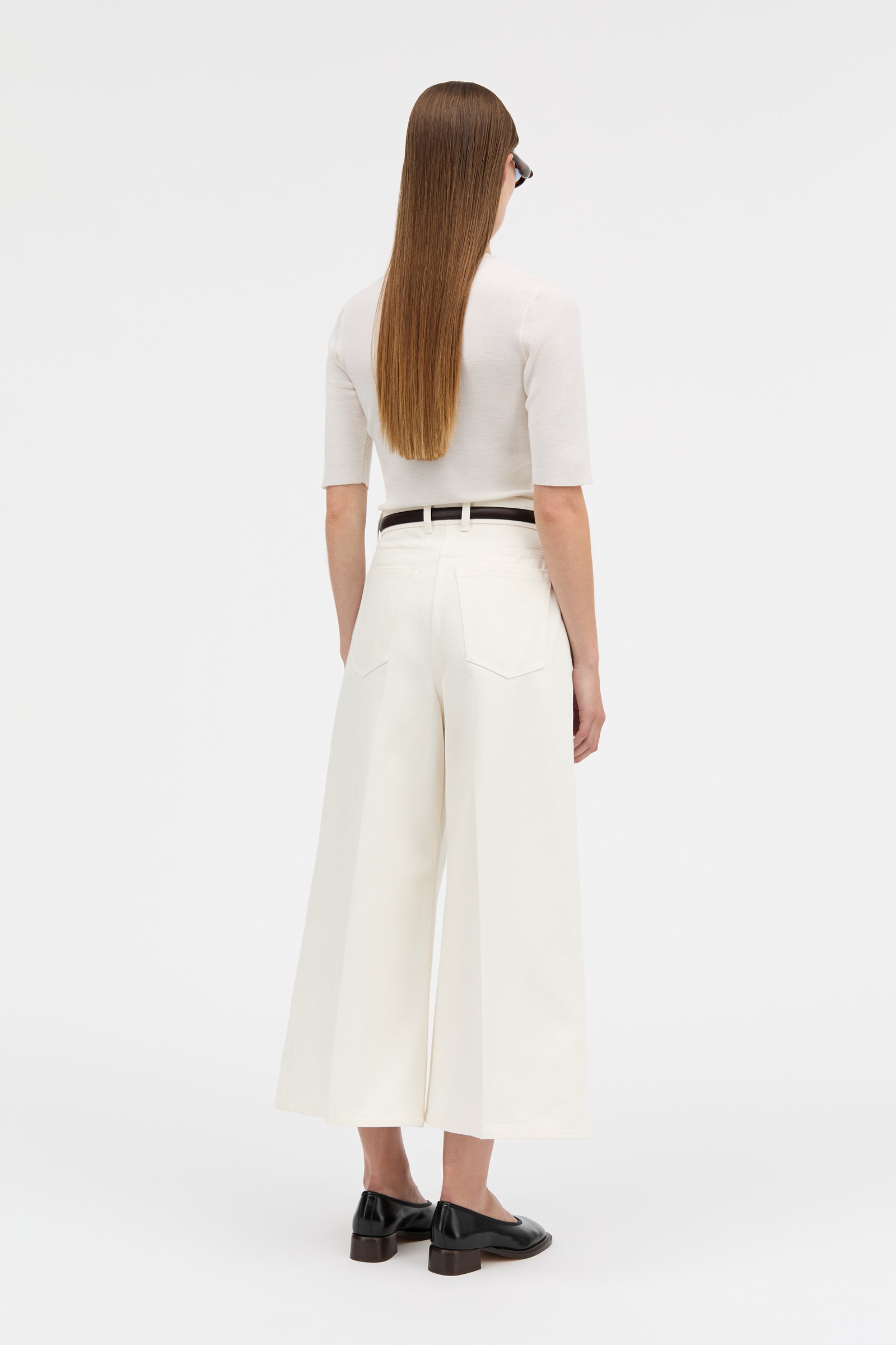 MKDT Studio PIVELLA WHITE DENIM Pants IVORY