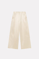 MKDT Studio PRALA-ATELIER SHINY TROUSERS Pants METALIC CREAM