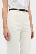 MKDT Studio PRAME WHITE DENIM Pants IVORY